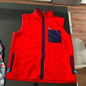 Men's Red Patagonia Vest